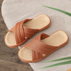 홈플로우 편안함이 남다른 실내 거실 슬리퍼, 진저, 1개