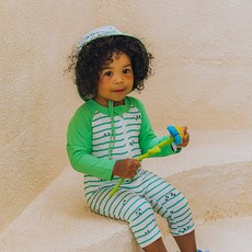 DDOLMOOLOOK 兒童憂鬱熊貓防磨衣