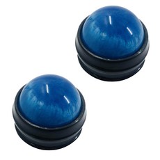 Naya Style居家運動瑜珈滾動按摩球 YGYP-92-3, 藍色, 2個