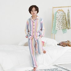 男童拼貼睡衣上下衣套裝 PB3037