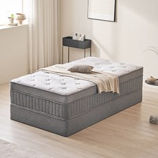 잉글랜더 포텐 포켓 일체형 필로우탑 매트리스 방문설치, 그레이, 360mm