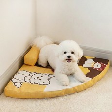 파스텔펫 반려동물 코너 캐릭터 쿠션방석, 타입A, 1개