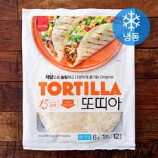 삼립 또띠아 6호 (냉동), 21g, 1개, 12개입