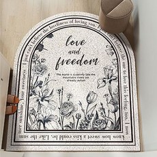 Market A 北歐法式黑白真絲豎鞋 45 x 75cm, TYPE5, 1個