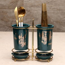 廚房2格瀝水餐具筒套組 YT_RA722, B款, 1個