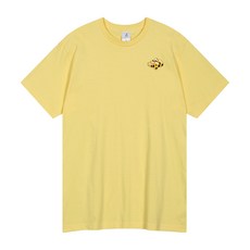 언탭트 솔리드 그래픽 16수 통기성 반팔 티셔츠