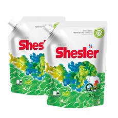 쉬슬러 액상세제 유칼립투스 리필, 2.1L, 2개