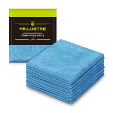 미스터러스터 다용도 타월 41 x 36 cm, 블루, 7개
