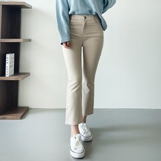 jalbba jean 女性基本款彈性靴型褲