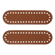 브랜드얀 包包底板 橢圓形 1號, 深棕色, 2個