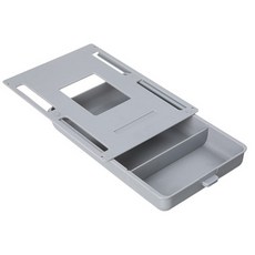 뮤젠 부착식 책상밑 서랍 L 5p, 그레이