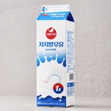 서울우유 저지방 우유 1A, 1L, 1개
