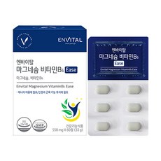 엔바이탈 마그네슘 비타민B6 Ease, 1개, 33g