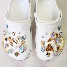 SPORDINO 兒童鞋飾 鞋釦 寶石鏈 26件組