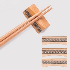 에스닉 젓가락 받침, 혼합색상, 4개