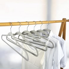 防滑衣架 Y202, 10個, 類型1