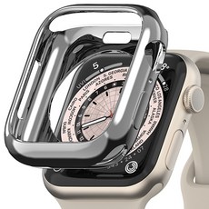 SINJIMORU TPU軟式邊框保護殼, 銀色