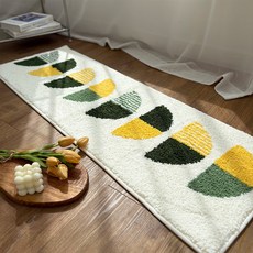 HANSGALLERY 半月形浴室玄關布料廚房地墊