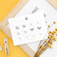 日常造型耳環 12入