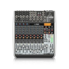 배링거 XENYX 4온보드 아날로그 믹서, QX1622USB