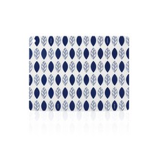 시라쿠스 사각 나뭇잎 인덕션 보호매트 대 35 x 26 cm, 인디고, 1개