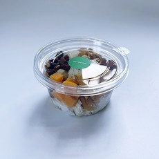 Tinapicnic 一次性沙拉杯盒 + 綠色貼紙套組, 20套