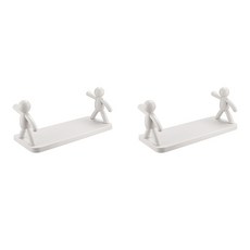 몬드스팟 부착 가능한 다용도 수납 선반 YT_RB1334_AY, 그레이, 1단