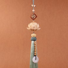 蓮花車用吊飾, 薄荷綠