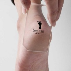 Bebe Foot Glass 一般角質用玻璃足部去角質器, 1個