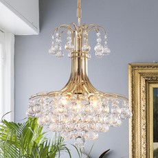 Ssabdeul House極光3燈吊燈, 混合顏色