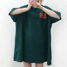 甜粉色女款五月大尺碼短袖T恤