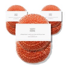 VORY HOME 純銅菜瓜布, 2入, 3個