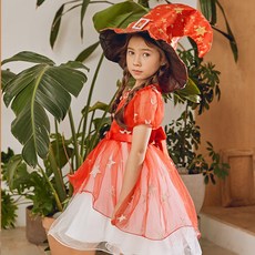Nrkiz Wow 兒童女童優質星際女巫服裝