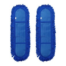 World Clean Kalteu 超細纖維除塵拖把布 90cm, 藍色, 2個