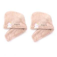 柔軟髮巾 SG23, 4型, 2個