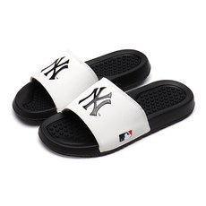 MLB 紐約洋基隊墊底拖鞋, B 白色, 240