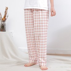 쁘띠쁘랑 미미캐츠 밀키체크 트리코트 기모 파자마 9083