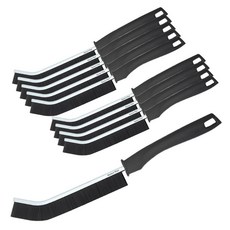 Market Plan 縫隙清潔刷, 黑色, 10個