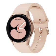HAMATE Galaxy Watch4 Watch5 Watch6 全型號相容 矽膠錶帶 20mm, 粉紅色