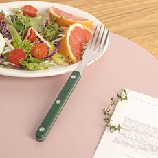 티니블랑 레브 테이블 디너포크, 1개, 그린