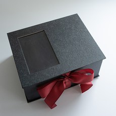 BLOOMING&ME 禮物盒 包裝盒, 黑色