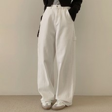 Planday 女款 長版/中長版/短版 Pooky 口袋半寬版挺版棉質長褲