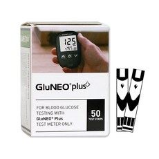 오상헬스케어 글루네오 플러스 혈당시험지, 1개, 50개입