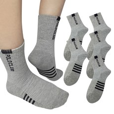 비버리힐스폴로클럽 남성용 캐주얼 패션 망사 양말 5켤레