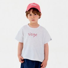 베지터블테이블키즈 아동용 통기성 롸더 댄 피자 티