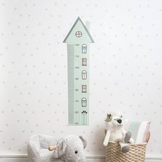 高度測量牆裝飾紙溫室, 混色