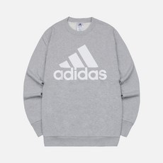 adidas 愛迪達 男款Essential Big Logo長袖大學T