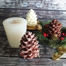 漢納斯松果大號矽膠模具, 單色