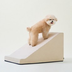 동원아르르 강아지 논슬립 슬라이드 V2 계단, 크림베이지, 1개