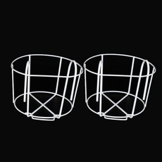 제이씨씨 플로우라인 와이어 화분 걸이 2p, 화이트